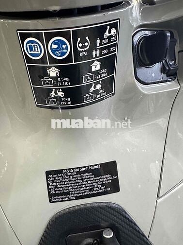 Honda SH 350i 2022 Xám xi măng 8700 km