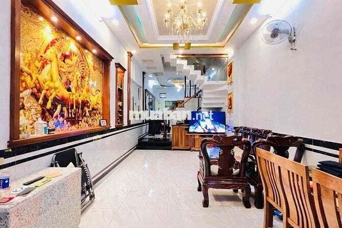 Mặt Tiền Kinh Doanh Q12 - 4x26m - 4 Tầng - Sân Đậu Ô Tô