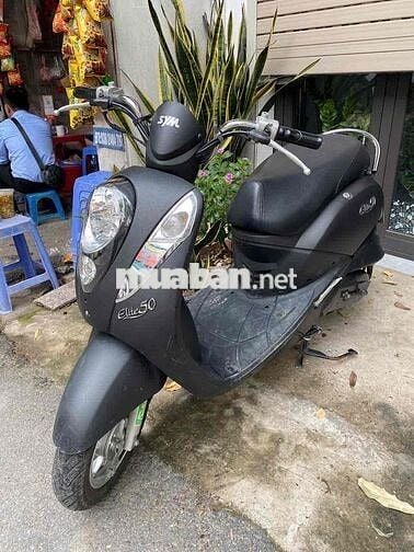 SYM Elite 50cc 2024 Đen