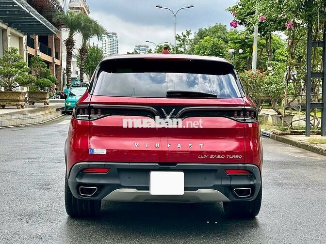 Vinfast Lux SA 2019 - Tùy chọn - Màu đỏ - 6vkm