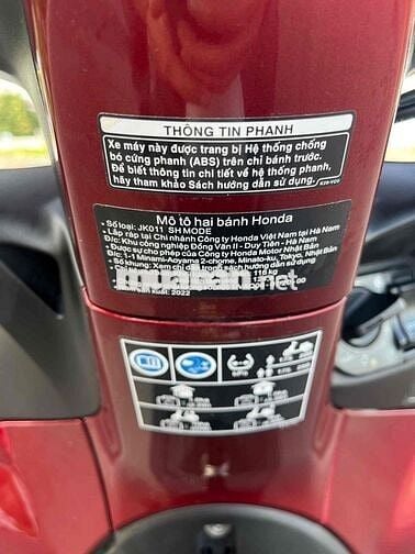 Honda SH Mode 2022 Đỏ