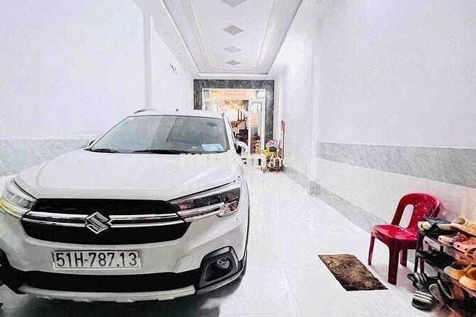 Mặt Tiền Kinh Doanh Q12 - 4x26m - 4 Tầng - Sân Đậu Ô Tô