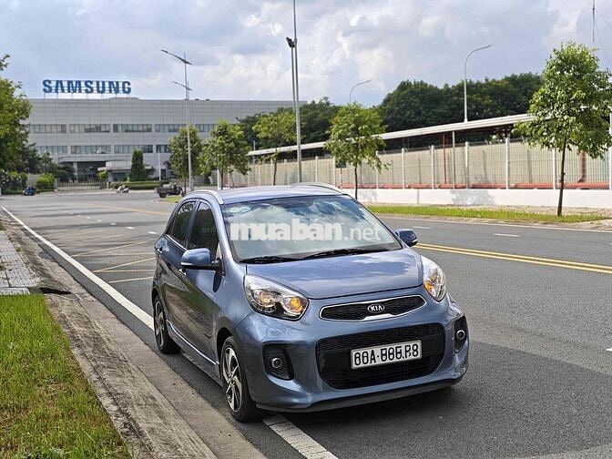 🔴 Kia Morning 1.25 S AT 2019 Xanh xám