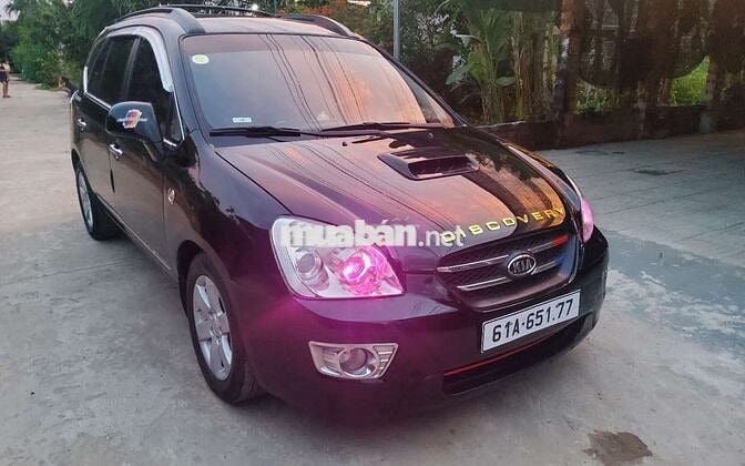 Kia Carens 2007 Dầu 2.0 Turbo Đen 7 chổ