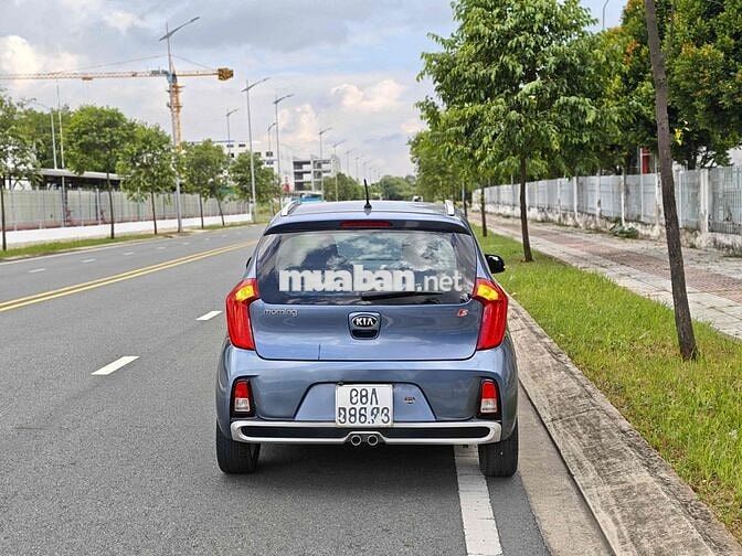 🔴 Kia Morning 1.25 S AT 2019 Xanh xám