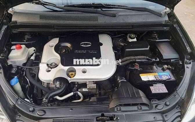 Kia Carens 2007 Dầu 2.0 Turbo Đen 7 chổ