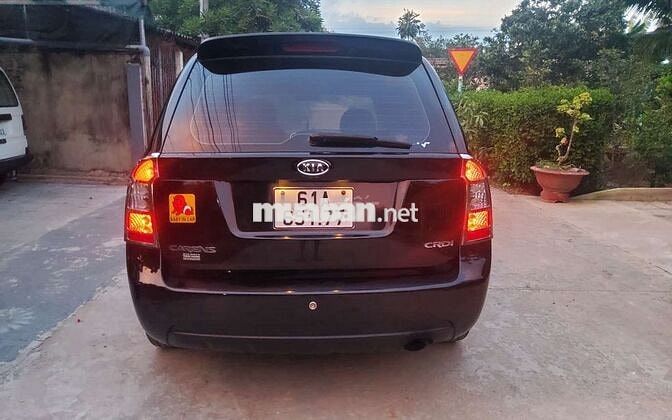 Kia Carens 2007 Dầu 2.0 Turbo Đen 7 chổ