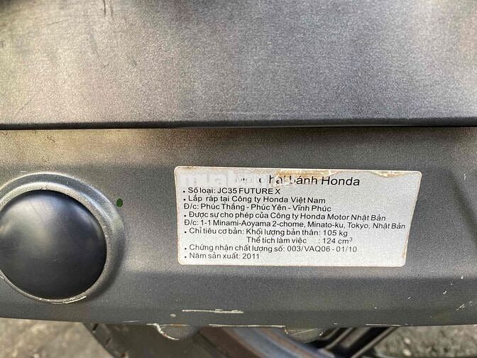 Honda Future X Đỏ Xăng Cơ