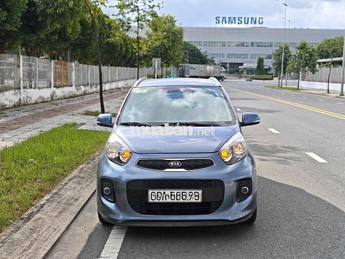 🔴 Kia Morning 1.25 S AT 2019 Xanh xám