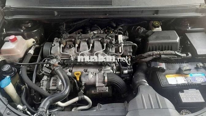 Kia Carens 2007 Dầu 2.0 Turbo Đen 7 chổ