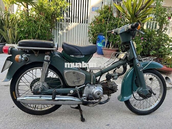 Honda Cub 78/50 4 số tới Xanh rêu