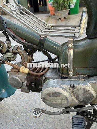 Honda Cub 78/50 4 số tới Xanh rêu
