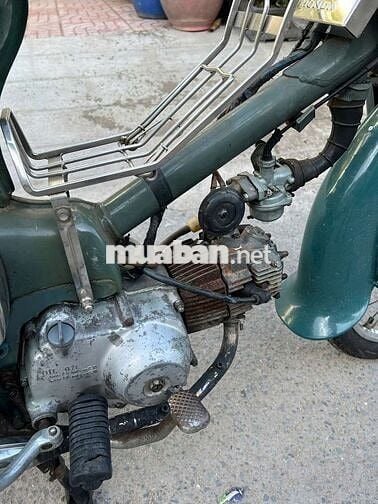 Honda Cub 78/50 4 số tới Xanh rêu