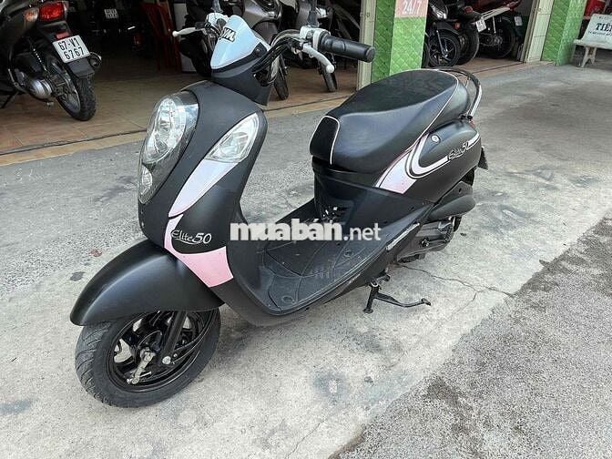 SYM Elite 50 Đen hồng