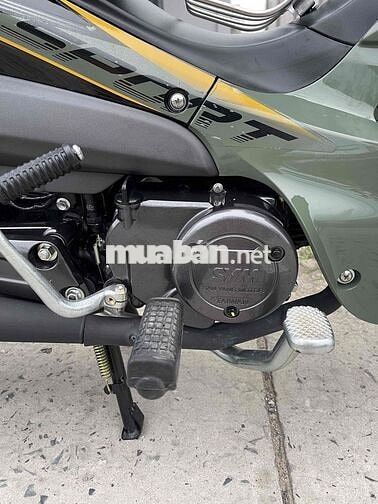 SYM Elegant 50cc 2026 Xanh rêu 300 km