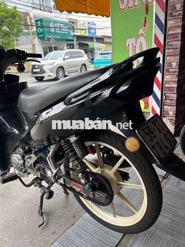 Yamaha Sirius Fi 2017 Đen đã lên đồ chơi