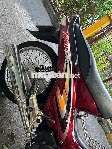 Honda Wave Anpha 2020 lốc đen chữ cong Đỏ