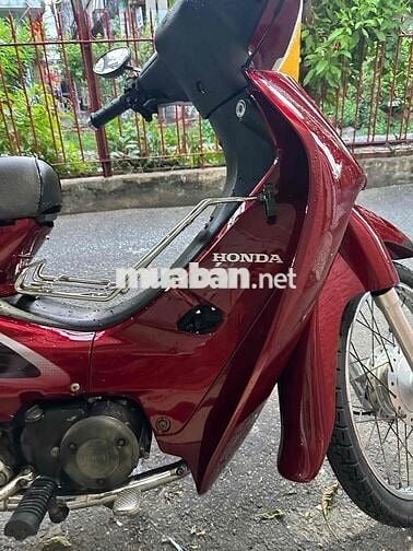 Honda Wave Anpha 2020 lốc đen chữ cong Đỏ