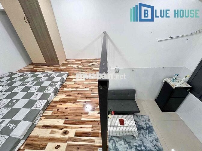 CHO THUÊ CHUNG CƯ MINI - FULL NỘI THẤT - NGAY NGÃ TƯ BỐN XÃ