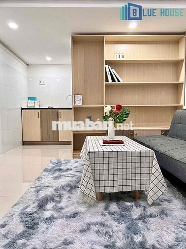 CHO THUÊ CHUNG CƯ MINI - FULL NỘI THẤT - NGAY NGÃ TƯ BỐN XÃ