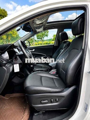 Hyundai Santafe 2015 Full xăng 2 cầu Tự động Trắng