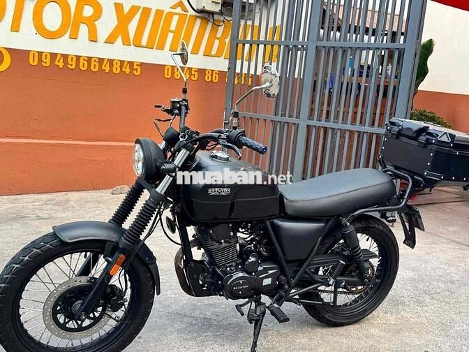 Brixton BX 150 côn tay màu Đen