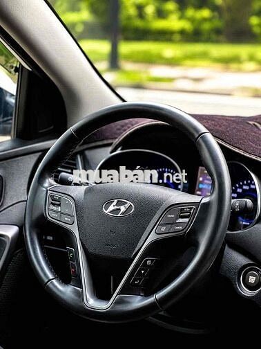 Hyundai Santafe 2015 Full xăng 2 cầu Tự động Trắng