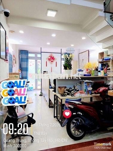 GÒ VẤP | QUANG TRUNG, P8| 57M2 (4.7 x 12) X 5 TẦNG| HXH| 18TR/TH| 8.3Đ