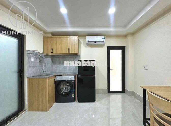 STUDIO FULL NỘI THẤT BANCOL - MÁY GIẶT RIÊNG NGAY MÃ LÒ ✨
