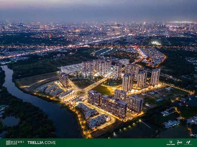 Căn Hộ Ven Sông Trellia Cove (26ha) Nguyễn Văn Linh, Bình Chánh, 2PN |