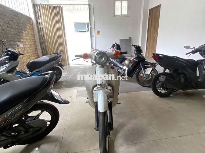 Honda Cub Trắng Số Xăng