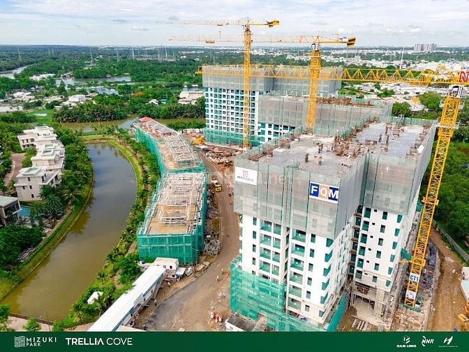 Căn Hộ Ven Sông Trellia Cove (26ha) Nguyễn Văn Linh, Bình Chánh, 2PN |