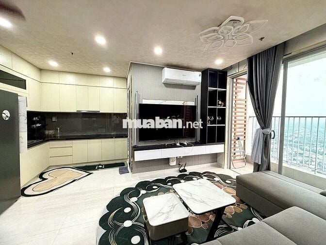 Cho thuê Happy One Central. 74m2 2 phòng ngủ, Full nội thất cao cấp