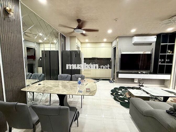 Cho thuê Happy One Central. 74m2 2 phòng ngủ, Full nội thất cao cấp