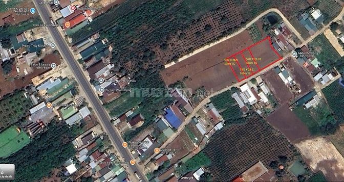 BÁN ĐẤT TRUNG TÂM XÃ TÂN HỘI (THÔN TÂN TRUNG) – 1.623,6 m² – MẶT TIỀN 