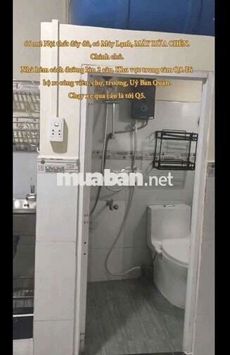 CHO THUÊ NHÀ NGUYÊN CĂN TẠI P5 Q8
