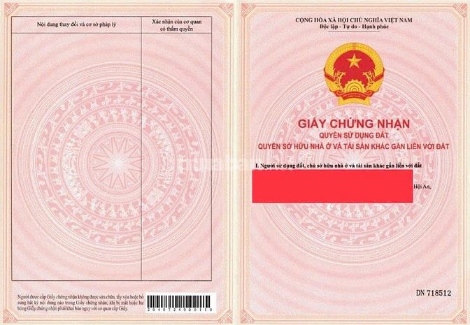 Bán gấp lô đất mặt tiền đường tại Hội An tây - Tp.Đà Nẵng 