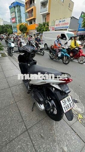 Honda Click Thái 2014 Trắng đen