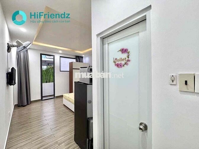 Căn hộ mini Full nội thất ban công kế cầu chữ Y Q5