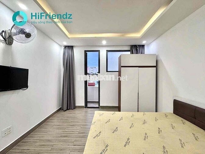 Căn hộ mini Full nội thất ban công kế cầu chữ Y Q5