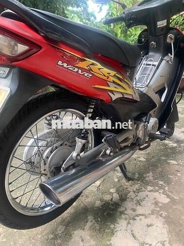 Honda Wave RS 2007 Đỏ Bạc Đen