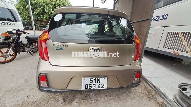 Kia Morning 2017 Vàng cát 5 chỗ