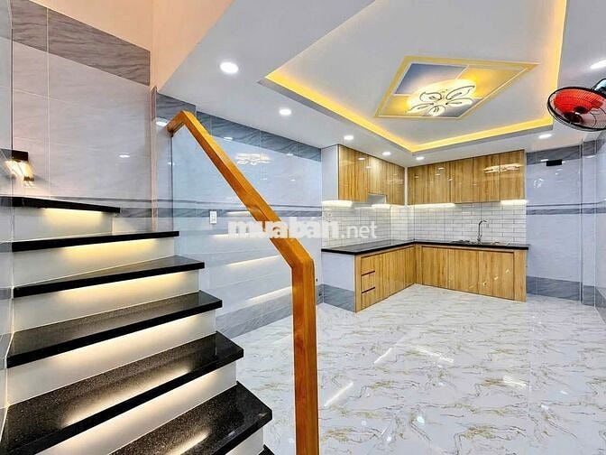 HẺM Ô TÔ PHÚ NHUẬN - NHÀ ĐẸP XÂY MỚI 5 TẦNG, THANG MÁY - CN 44M2 