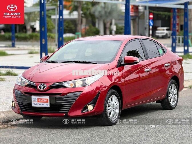 Toyota Vios G 2019 Tự động vô cấp (CVT) Đỏ
