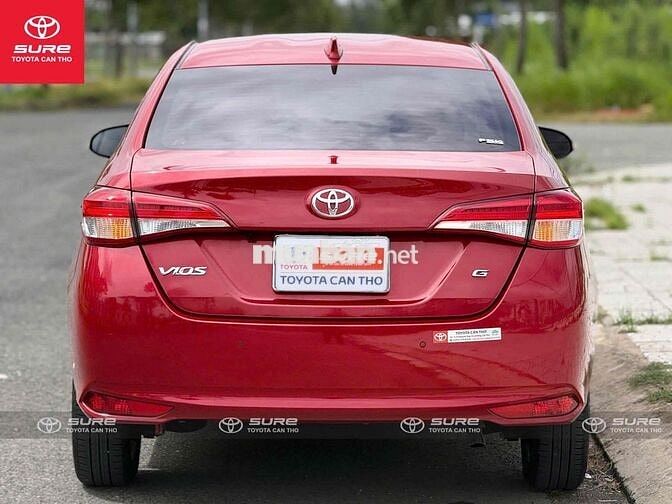 Toyota Vios G 2019 Tự động vô cấp (CVT) Đỏ