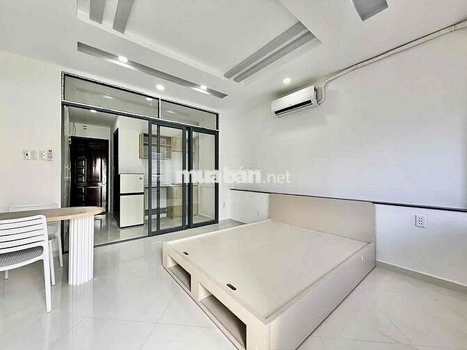 1PHÒNG NGỦ 60m2 FULL NỘI THẤT TRÔNG SẴN Ở GIA ĐÌNH NGAY ĐẦM SEN