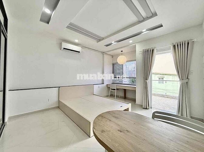 1PHÒNG NGỦ 60m2 FULL NỘI THẤT TRÔNG SẴN Ở GIA ĐÌNH NGAY ĐẦM SEN