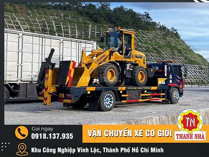 Giải Pháp Vận Chuyển Xe Xúc Lật An Toàn & Chuẩn Tiến Độ