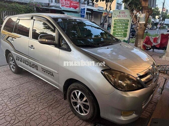 Toyota Innova 2007 Bạc 7 chỗ 133.944 km