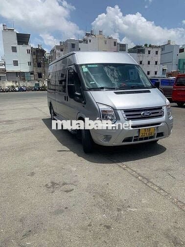 Ford Transit Luxury Bạc 16 chỗ